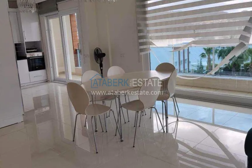 Purchase  Two-storey villa in Kargicak, furnished, with private garage and swimming pool  6 