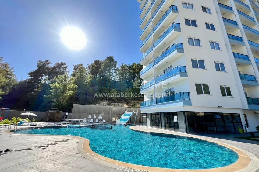 Great price! One bedroom apartment in Avsallar with full finishing  4 