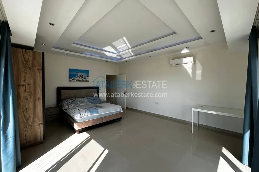 Purchase Furnished 3+1 duplex with a glazed balcony and sea view, Avsallar district — Alanya 4