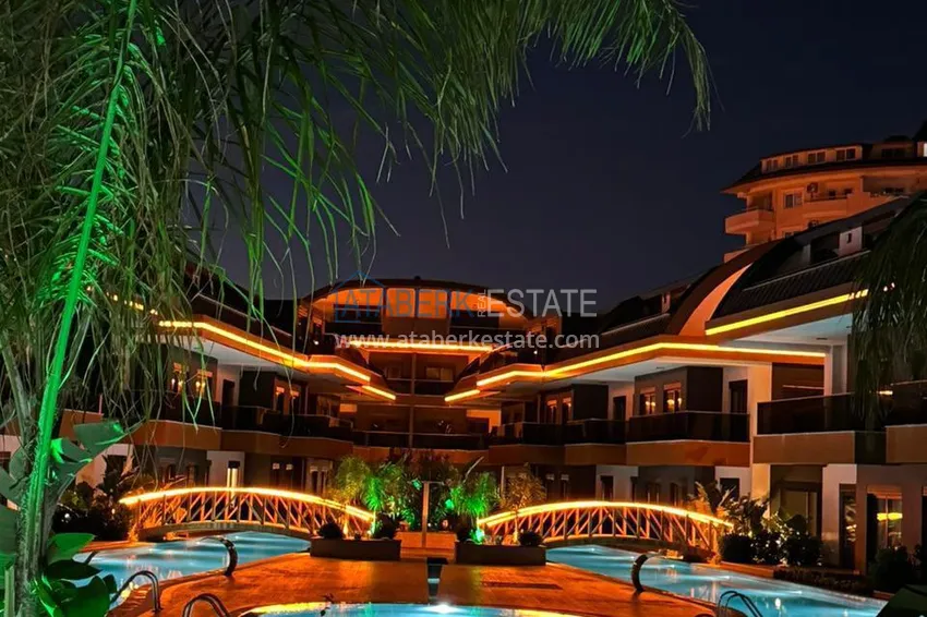 Fully finished apartment with pool access in Avsallar, Alanya 5 