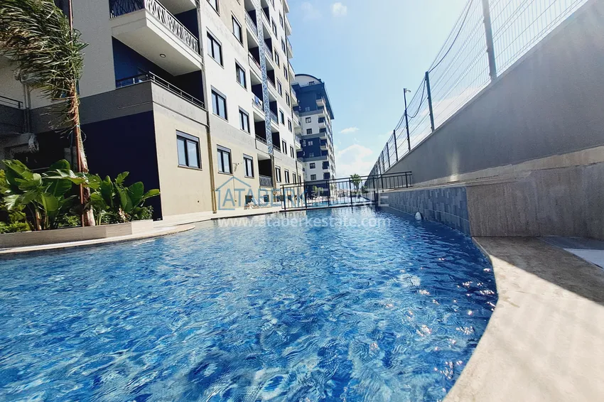 Urgent sale! Apartment from the owner with installments in a residential complex with hotel infrastructure - Payallar district, Alanya 5