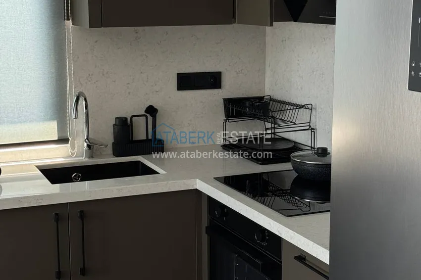 Purchase 2+1 furnished apartment for long-term rent in the center of Alanya, Keykubat beach area No. 39 5 