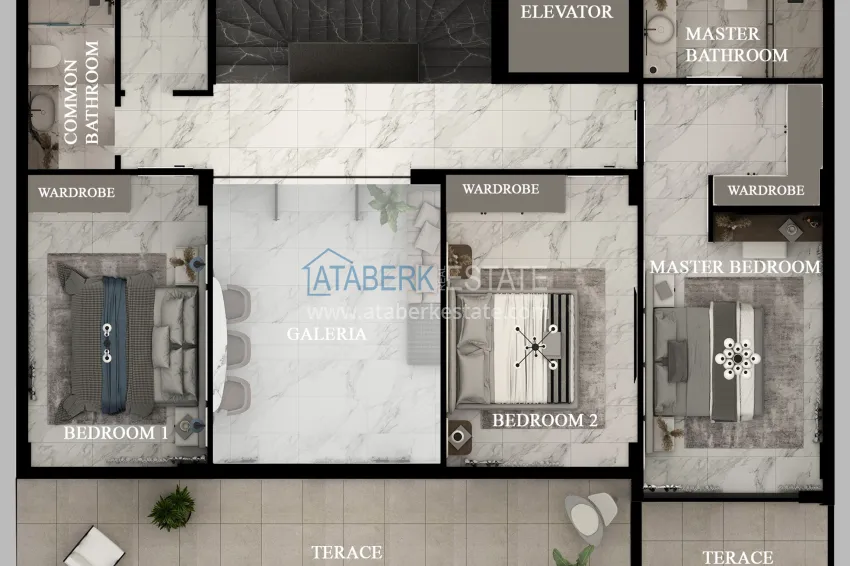 Purchase An exclusive project of an elite cottage complex in the Kargicak district 24 