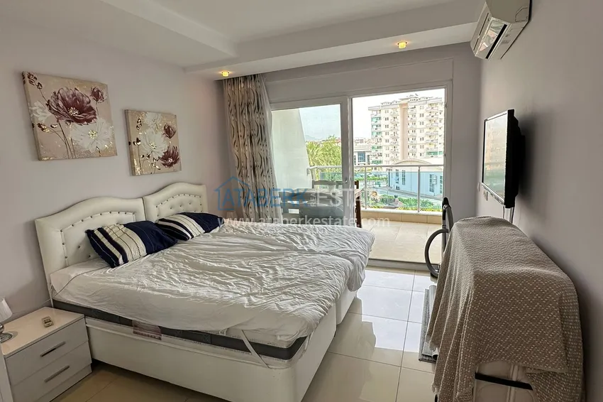 Purchase  Real estate for a residence permit! 1+1 apartment with furniture and mountain views, Cikcilli district — Alanya 7 