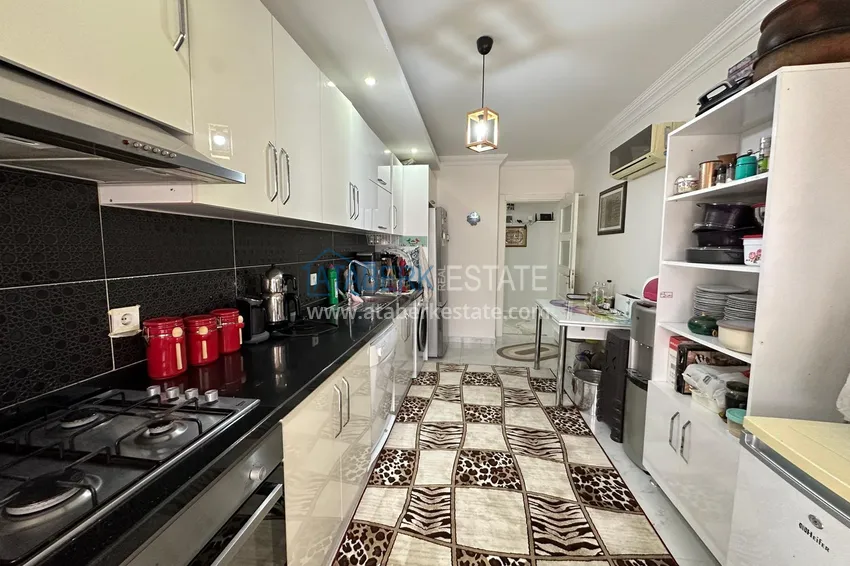 Purchase  Apartment in the center of Alanya with separate kitchen furniture and mountain views  5 
