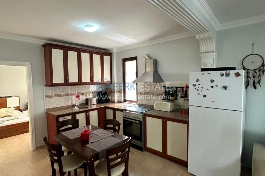 Purchase Real estate for a residence permit! Two-bedroom apartment in a complex with infrastructure - Oba district, Alanya 5 