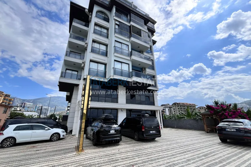 Furnished 1+1 apartment with sea view, Kargicak district — Alanya 5 