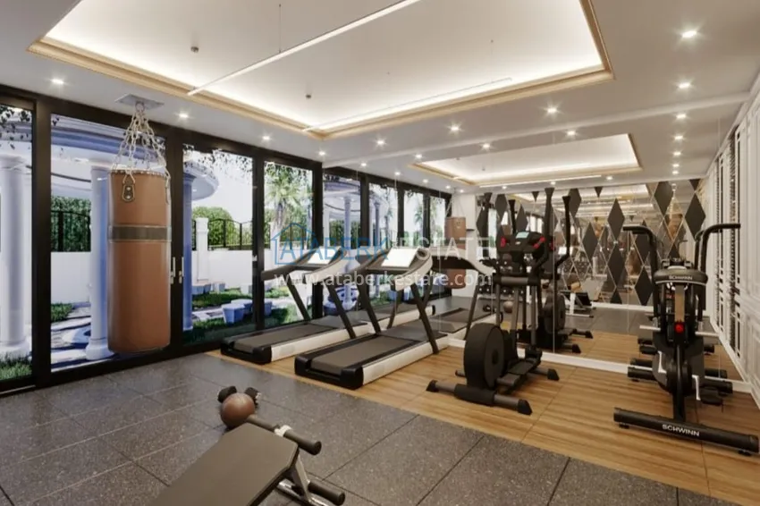 Finished one-bedroom apartment in a new residential complex - Mahmutlar, Alanya 5 