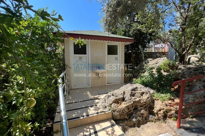 Turnkey one-bedroom apartment in a cozy complex in Alanya Tosmur district 6 