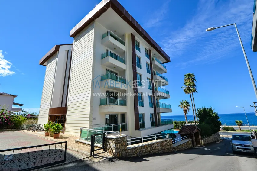 Furnished two bedroom apartment with sea view in Kargicak, Alanya 5 