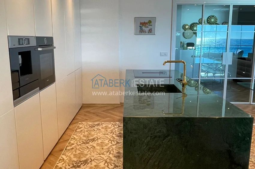 Purchase Elite 3+1 panoramic linear apartment with furniture in Tosmur, Alanya 6 