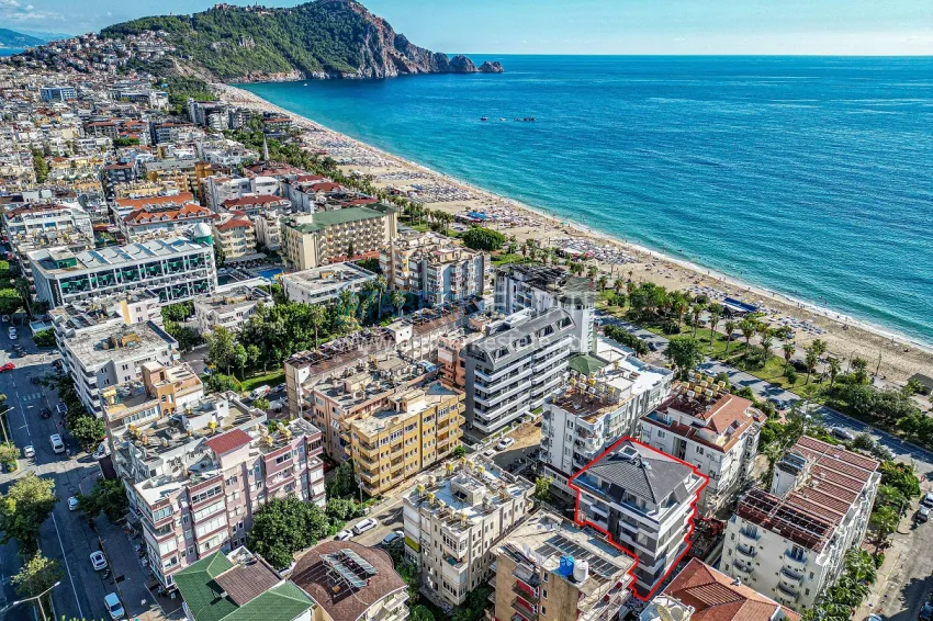Finely finished apartments in a new building - Alanya, Cleopatra beach area 1 