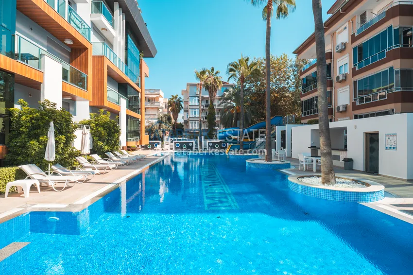 Real estate for a residence permit! 3+1 apartment in a prestigious residential complex in the center of the European region — Oba, Alanya  5 
