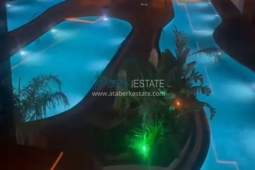 Fully finished apartment with pool access in Avsallar, Alanya 6 