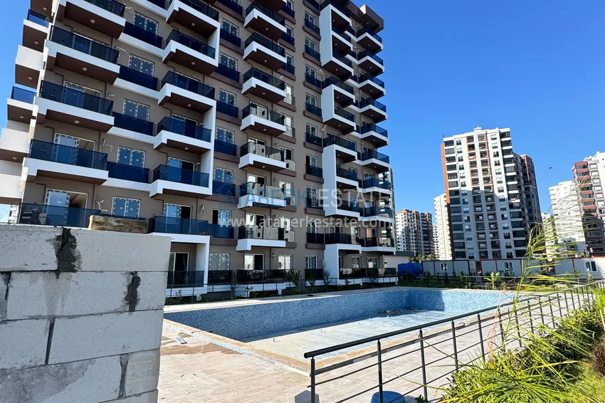 New 1+1 apartment in Teja, Mersin, from the owner — 350 meters from the sea 5