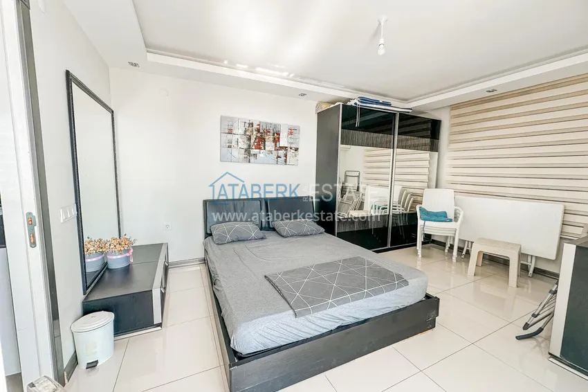 Purchase  1+1 apartment with furniture and open sea views, Kestel district - Alanya 5 