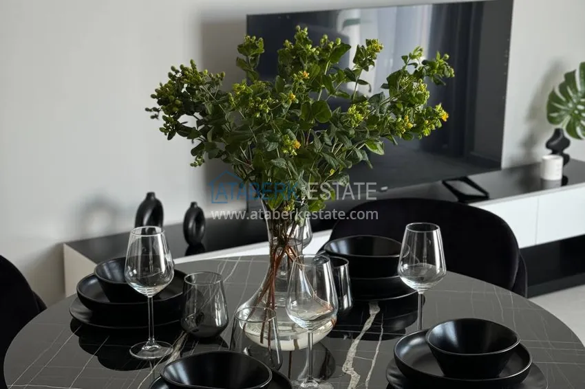 Purchase 2+1 furnished apartment for long-term rent in the center of Alanya, Keykubat beach area No. 39 6 