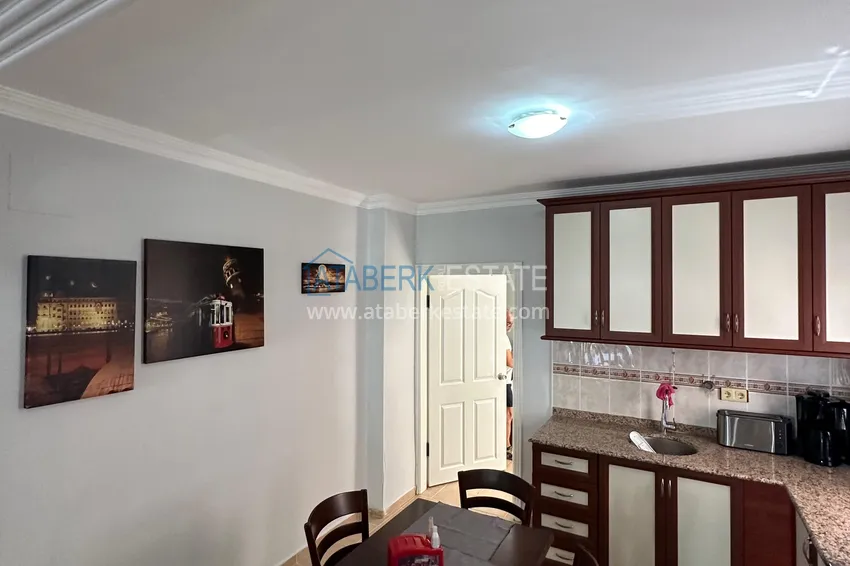 Purchase Real estate for a residence permit! Two-bedroom apartment in a complex with infrastructure - Oba district, Alanya 6 