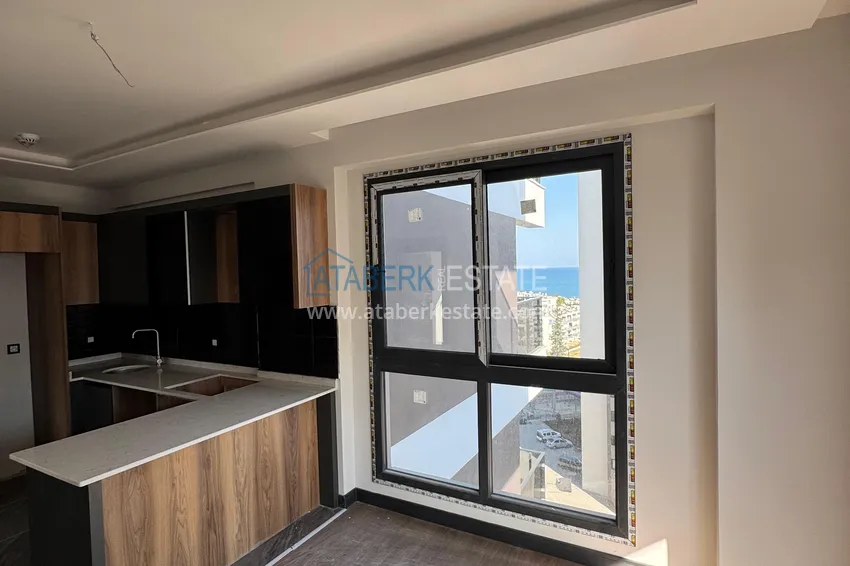 Purchase  Finely finished one-bedroom apartment in Mersin, Teje district 6 