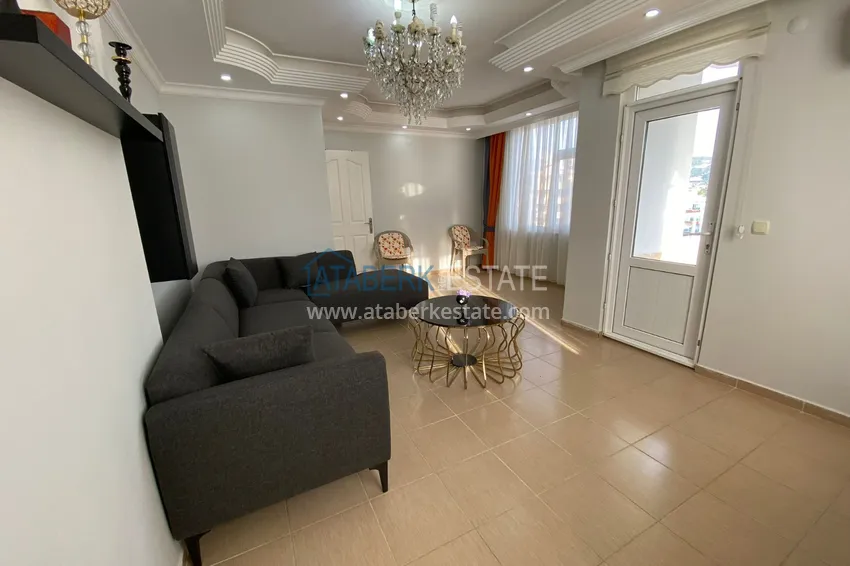 Purchase  4+1 duplex with separate kitchen and panoramic sea and mountain views - Mahmutlar district, Alanya 6 
