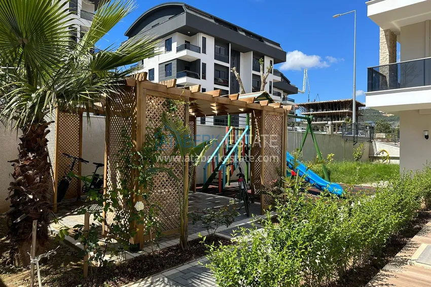 One bedroom apartment with mountain views in Alanya, Oba district 6 