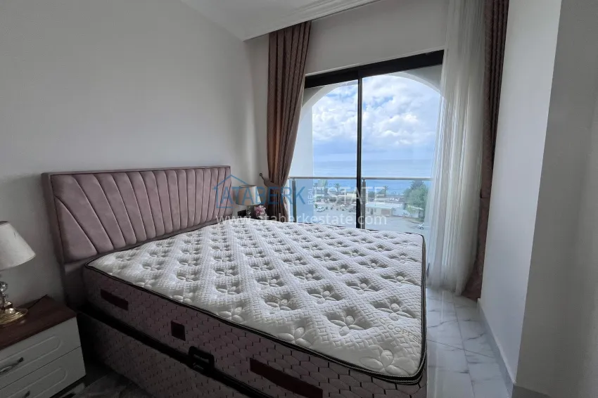 Purchase Furnished 1+1 apartment with sea view, Kargicak district — Alanya 6 