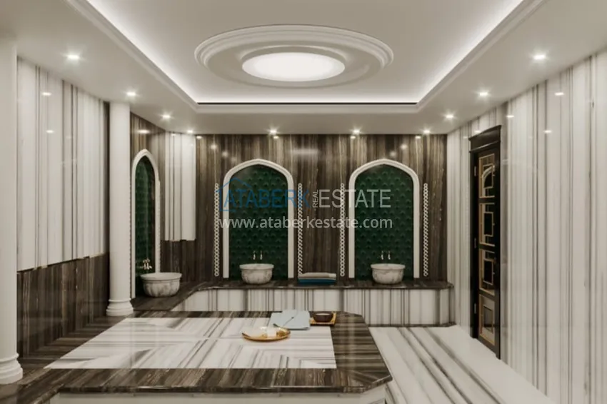 Finished one-bedroom apartment in a new residential complex - Mahmutlar, Alanya 6 