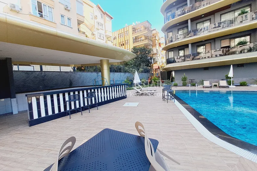 Apartment 1+1 from the owner in a new complex - Cleopatra beach area, Alanya center 8 