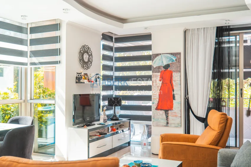 Purchase  Real estate for a residence permit! 3+1 apartment in a prestigious residential complex in the center of the European region — Oba, Alanya  7 