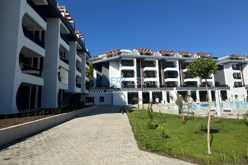 Two-bedroom apartment with a terrace of 14 m2 in a new exclusive complex — Avsallar, Alanya 6 