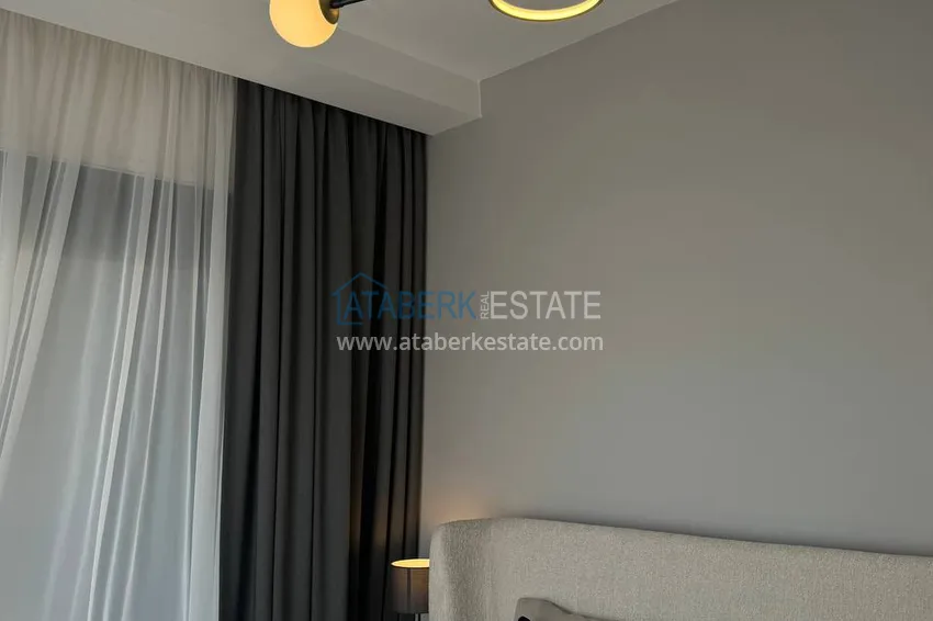 Purchase 2+1 furnished apartment for long-term rent in the center of Alanya, Keykubat beach area No. 39 7 