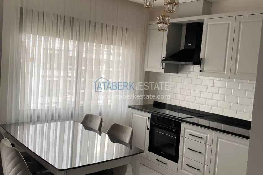 Purchase 2+1 penthouse duplex with furniture from the owner in Alanya, Oba district 7 