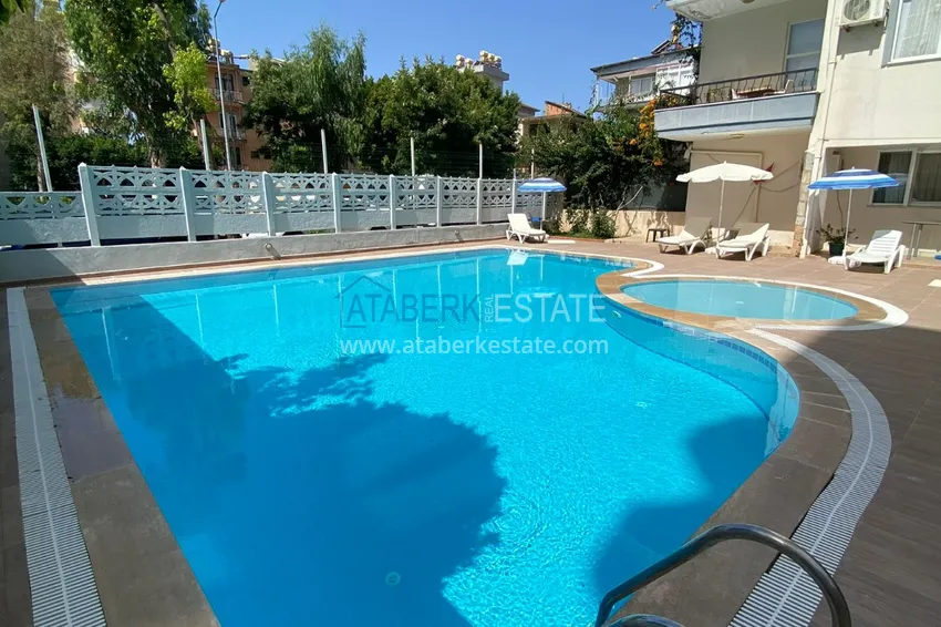 Furnished apartment in a cozy residential complex near the Alanium shopping center — 300 meters sea 8 