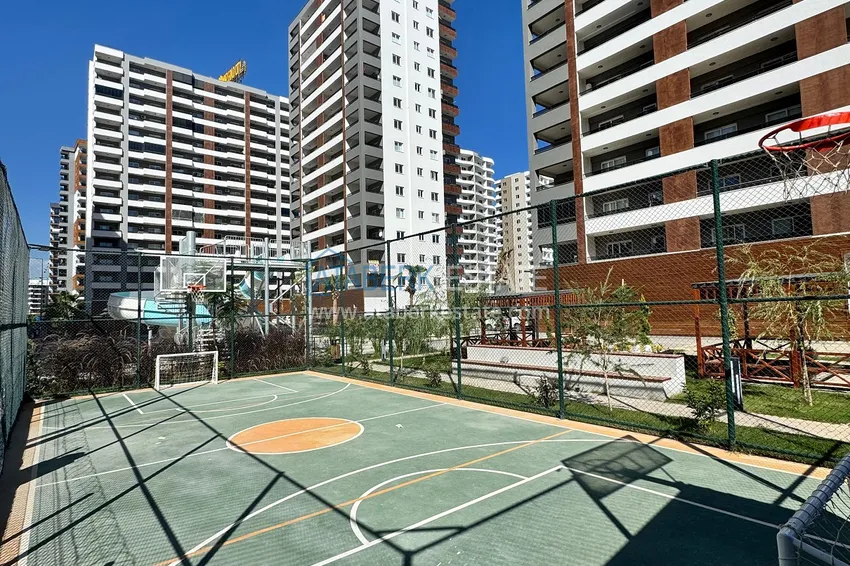 Three-room apartment with two balconies in Mersin, Arpachbakhshish 7 