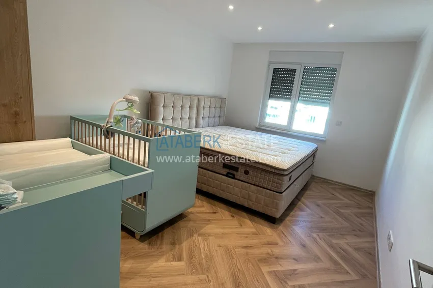 Purchase Elite 3+1 panoramic linear apartment with furniture in Tosmur, Alanya 8 