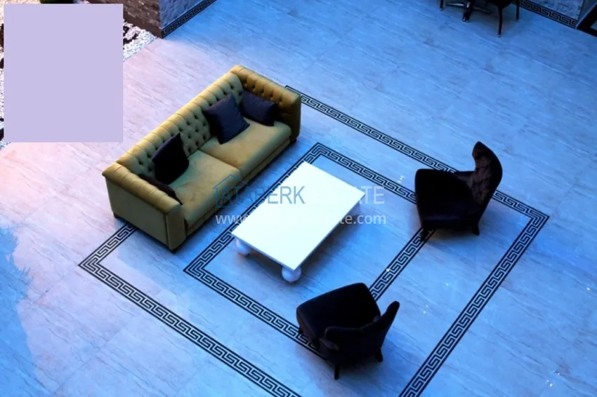 1+1 apartment with furniture and open sea views, Kestel district - Alanya 11 