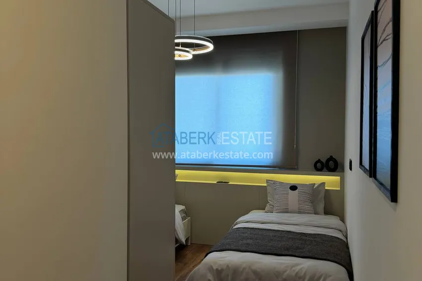 Purchase 2+1 furnished apartment for long-term rent in the center of Alanya, Keykubat beach area No. 39 8 