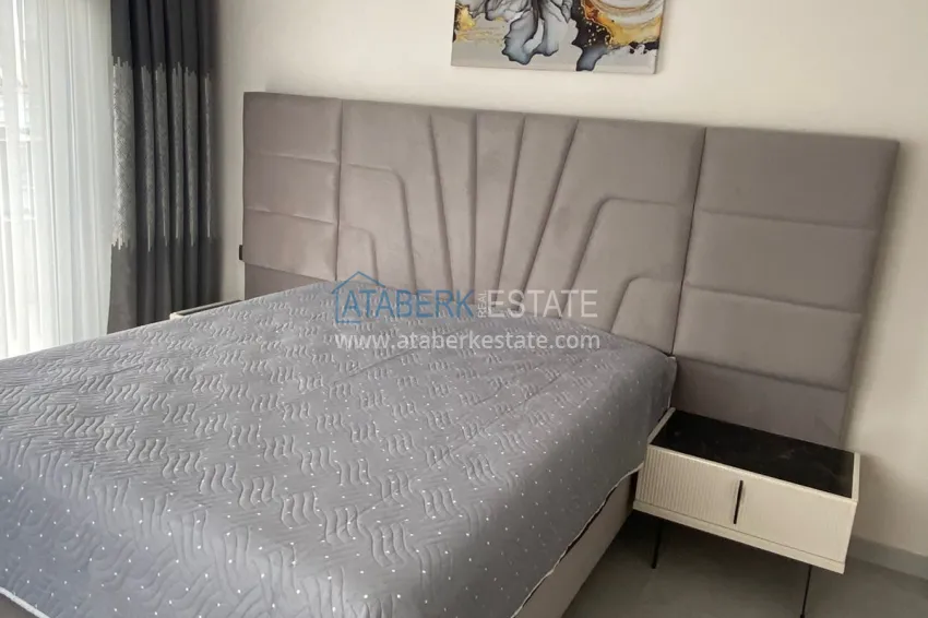 Purchase 2+1 penthouse duplex with furniture from the owner in Alanya, Oba district 8 