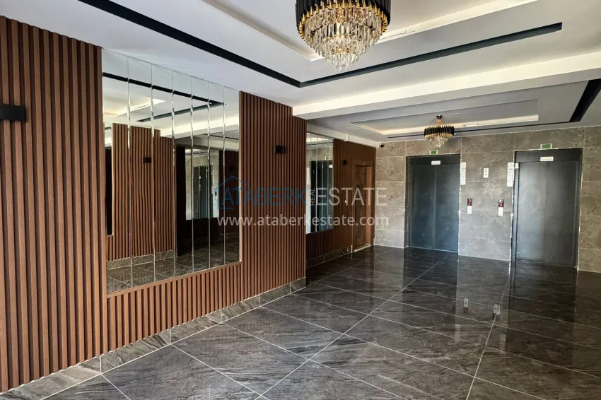 Finely finished one-bedroom apartment in Mersin, Teje district 8 