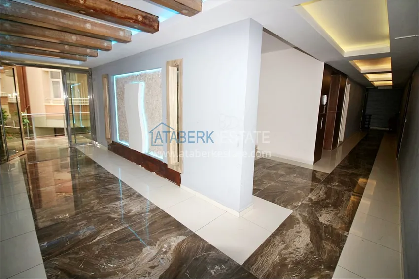 Real estate for a residence permit! Duplex penthouse with sea and mountain views - Mahmutlar District, Alanya 10 