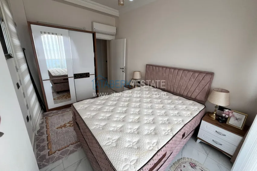 Purchase Furnished 1+1 apartment with sea view, Kargicak district — Alanya 8 