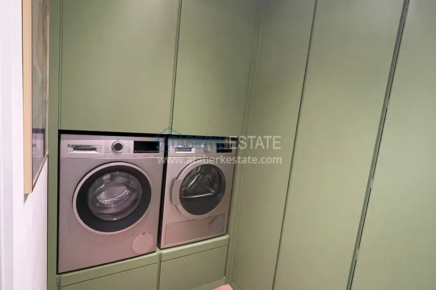 Purchase Elite 3+1 panoramic linear apartment with furniture in Tosmur, Alanya 9 