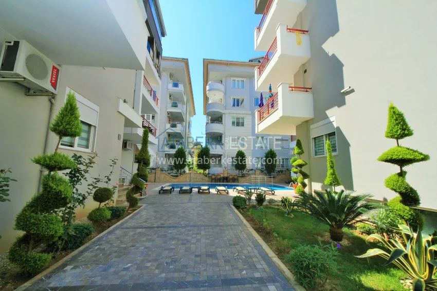 Real estate for a residence permit! Furnished 2+1 apartment with sea and mountain views, Oba district — Alanya 8 