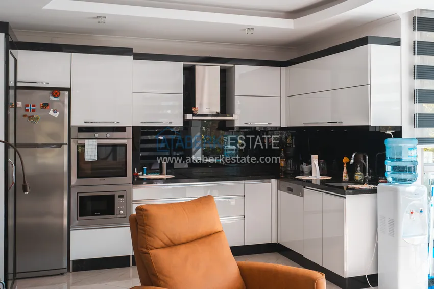 Purchase  Real estate for a residence permit! 3+1 apartment in a prestigious residential complex in the center of the European region — Oba, Alanya  9 