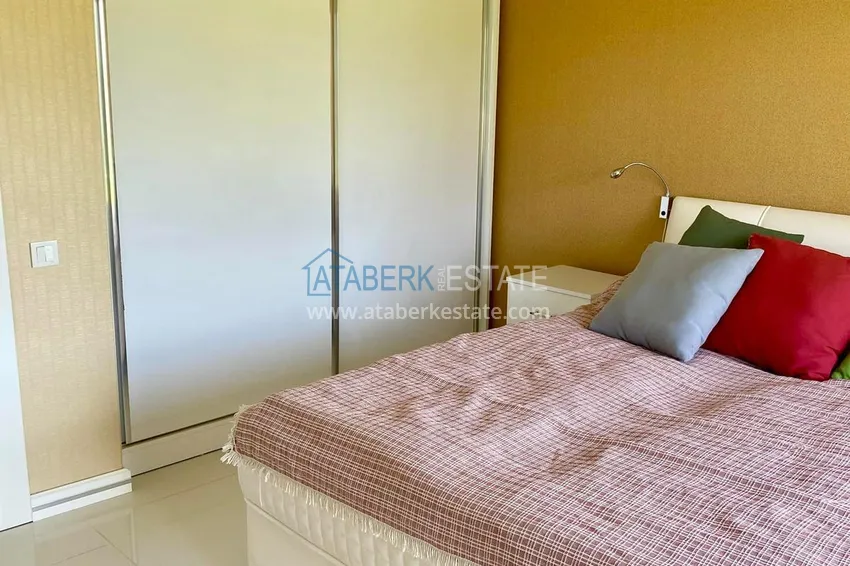 Purchase  Two-storey villa in Kargicak, furnished, with private garage and swimming pool  10 