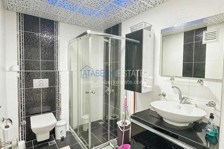 Purchase  1+1 apartment with furniture and open sea views, Kestel district - Alanya 8 