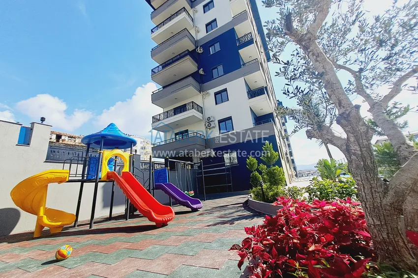 1+1 apartment from the owner in a new complex - Payallar district, Alanya, 56 m2, 2nd floor 8 