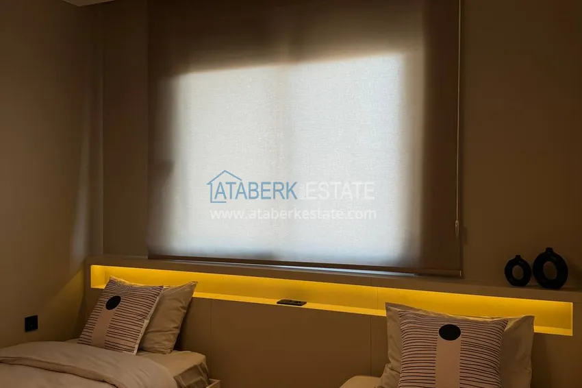 Purchase 2+1 furnished apartment for long-term rent in the center of Alanya, Keykubat beach area No. 39 9 