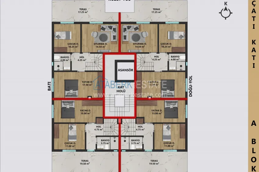 Buy cheap Apartments in Antalya — Center, in a complex under construction 8 