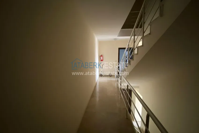 4+1 duplex with separate kitchen and panoramic sea and mountain views - Mahmutlar district, Alanya 11 